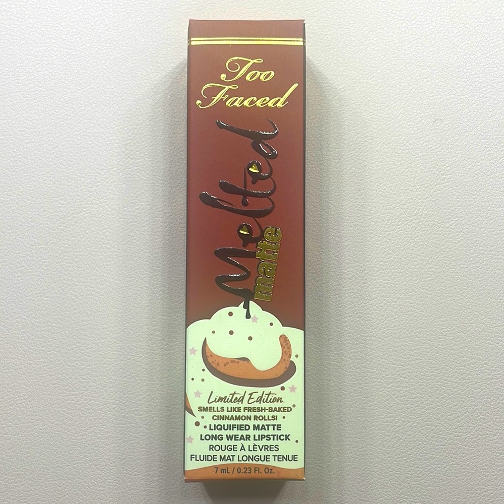 Brand New! Too Faced Melted Matte Lipstick- Cinnamon Bun